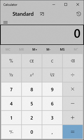 Automated Windows Calculator