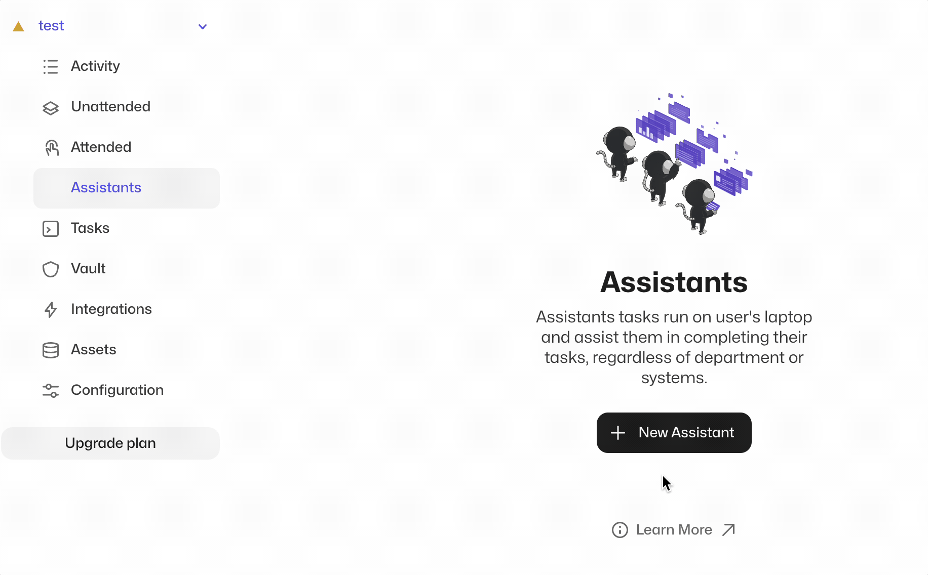 Add a new Assistant task